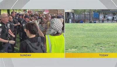 Schenley Plaza encampment near University of Pittsburgh's campus is clear