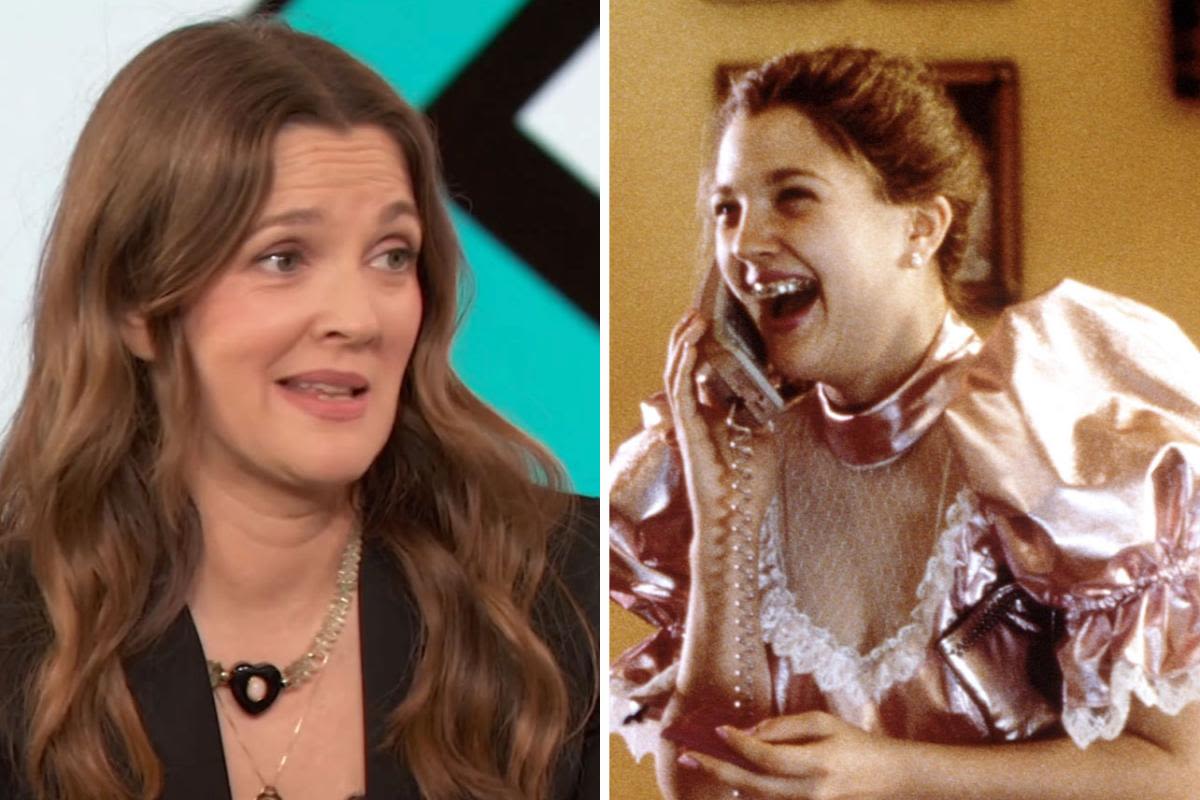 Drew Barrymore says studio told her she looked "too unattractive" in 'Never Been Kissed': "I was very stressed"