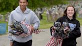Methuen remembers local veterans with American flags
