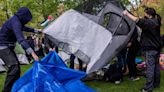 Police in riot gear arrest 33 people at UPenn encampment