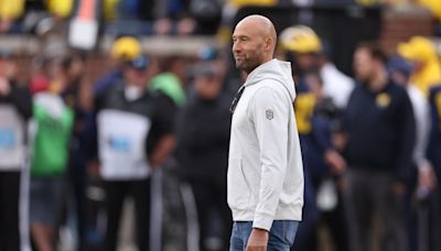 Derek Jeter gave Michigan football team an inexperienced locker-room speech before blowout loss to Texas