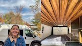 I rented a 75-square-foot van for a 2-week trip and was shocked by how spacious it felt. Take a look inside.