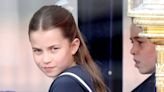 Princess Charlotte Is Stylish in a White Bow and Navy Dress at Trooping the Colour 2024