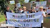 Bradford-on-Avon children's protest to protect former golf course