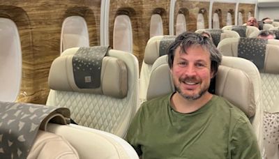 I flew premium economy on my long-haul Emirates flight. It was cheaper than flying coach at a better time and way nicer.