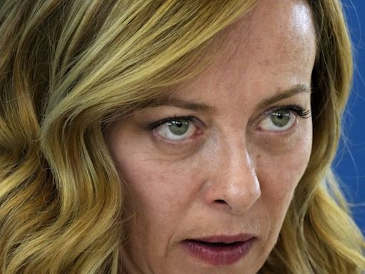 Italian Premier Meloni rebukes the youth wing of her far-right party for glorifying fascism