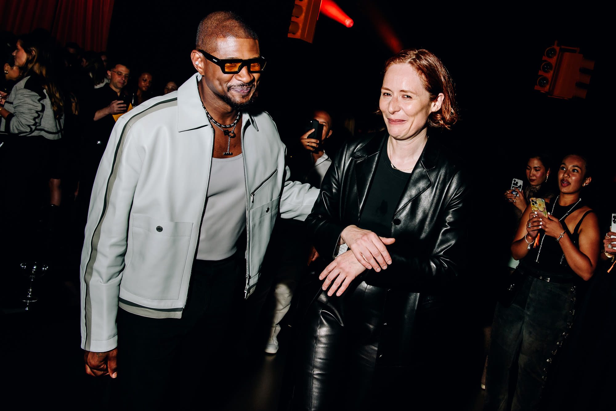 Usher, Camila Alves McConaughey & More Kept the Hermès Party Going After the Show