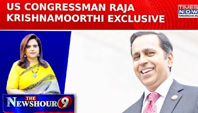 US Congressman Raja Krishnamoorthi's Exclu. interview With Navika Kumar Before US Election| Newshour