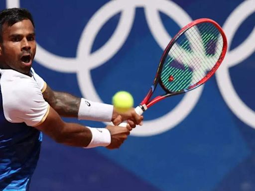 Paris Olympics: Indian tennis star Sumit Nagal makes early exit after first-round defeat | Paris Olympics 2024 News - Times of India