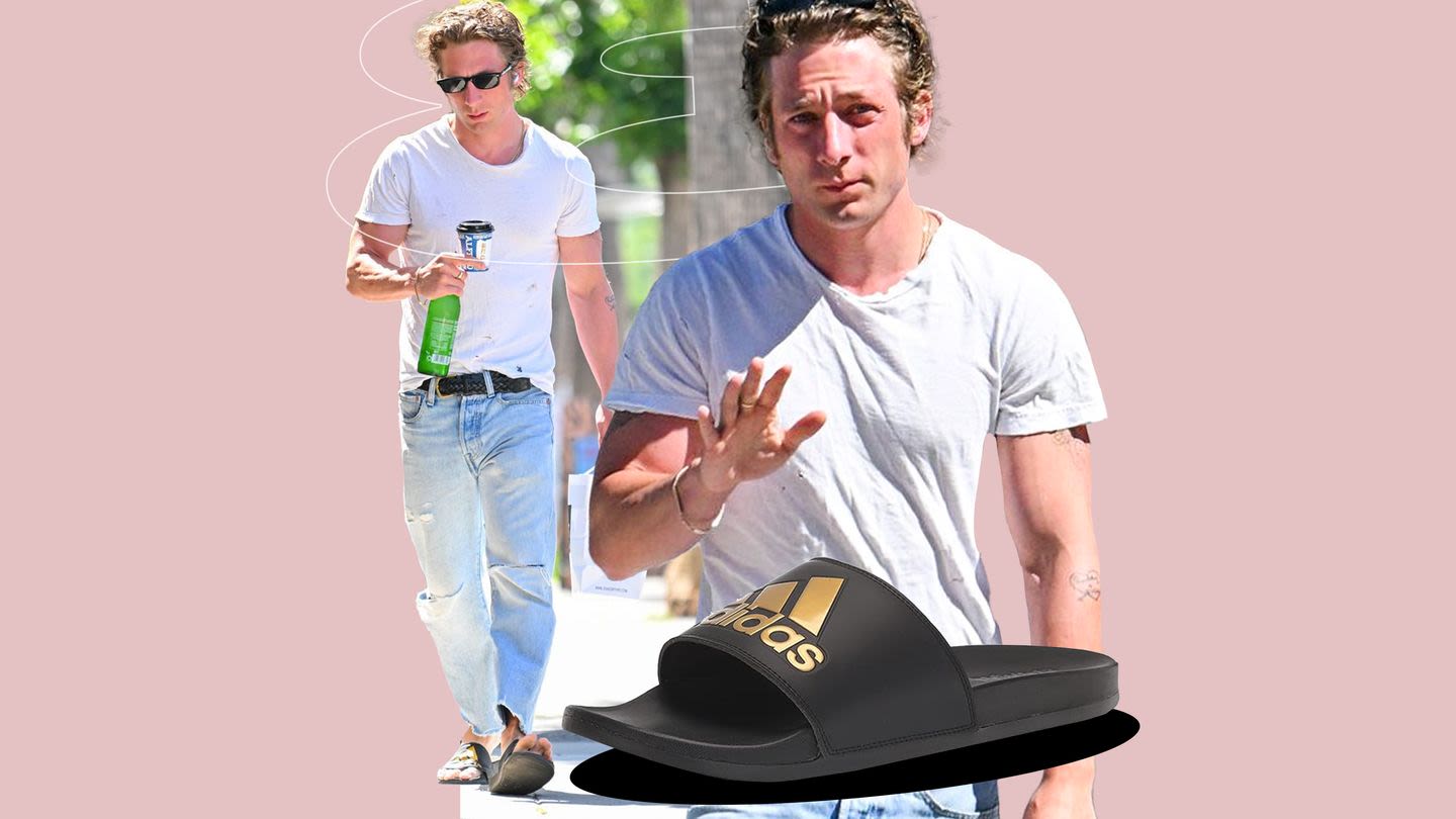 Jeremy Allen White Took Your Lazy-Day Slides on a Stroll