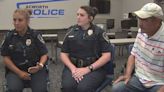 Man meets with officers who saved his life at Cobb County gas station
