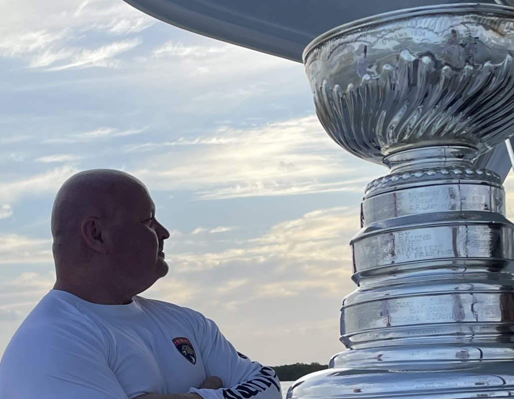 Panthers Chris McLellan takes Stanley Cup fishing in Florida Keys as summer Cup trips begin