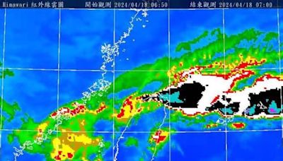 大雨轟北市！鄭明典PO恐怖「煙囪雲」北投時雨量達48.5毫米