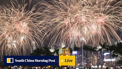 Drone show cancelled ahead of Hong Kong National Day fireworks – as it happened