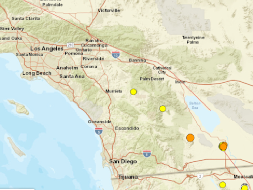 Two sets of earthquake swarms have hit California. What's going on along the Mexico border?