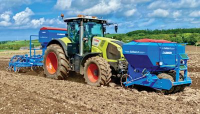 Farmer combines Karat and Solitair for one-pass bean drill - Farmers Weekly