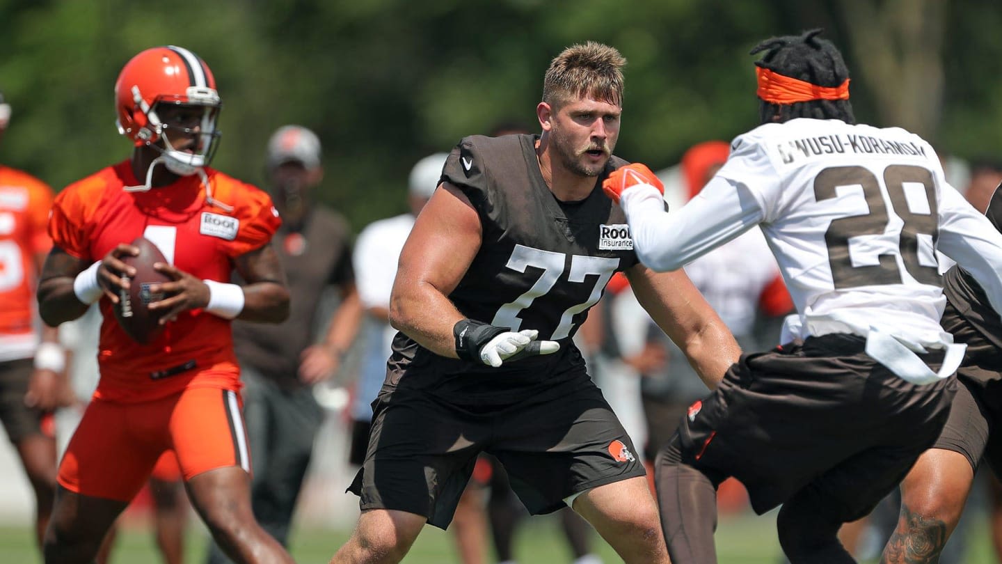 Wyatt Teller Believes Browns Rookie Zak Zinter Has Right Mindset