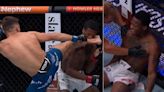 UFC on ESPN 56 video: Esteban Ribovics head kick knockout seats Terrance McKinney against fence