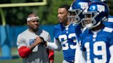 Steve Smith Sr. working with Giants’ wide receivers at OTAs