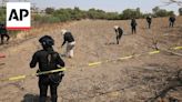 Volunteers search for clandestine crematorium on outskirts of Mexico City