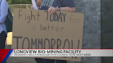 Rally held in Longview against proposed biomining facility