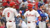 Phillies clobber Rangers for fifth straight win