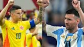 Argentina y Colombia chocarán por la Copa América 2024