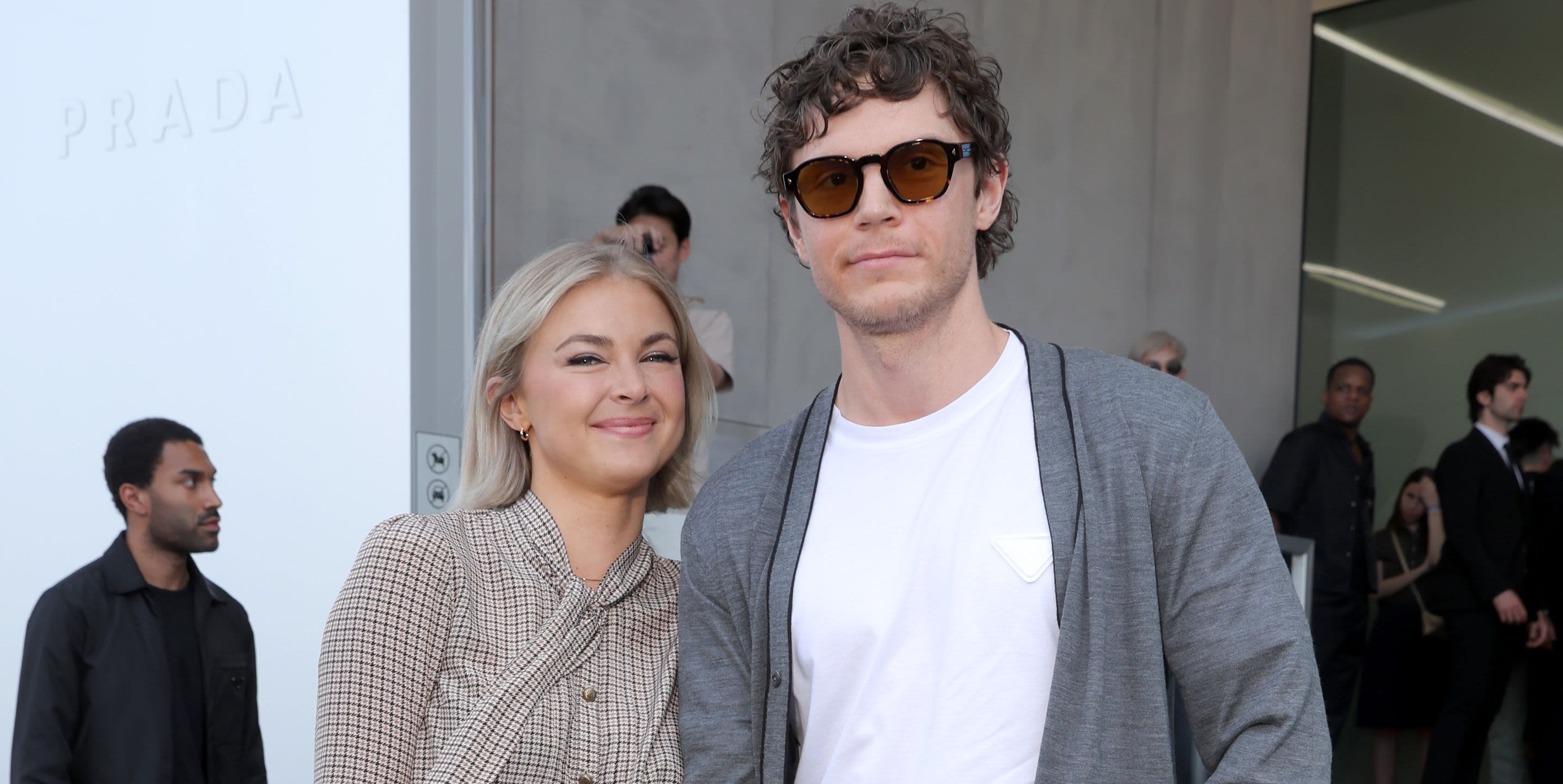 American Horror Story's Evan Peters goes public with new girlfriend