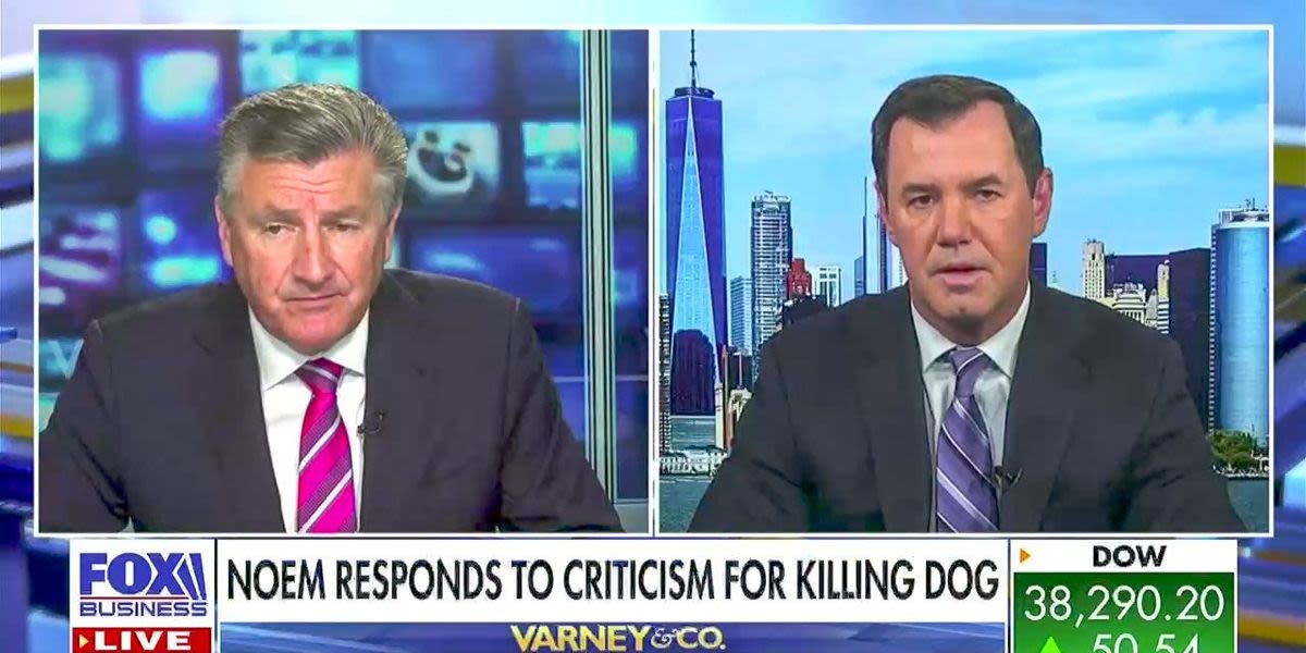 Fox Business panel tears into 'hideous' Kristi Noem: 'There's no going back from this'