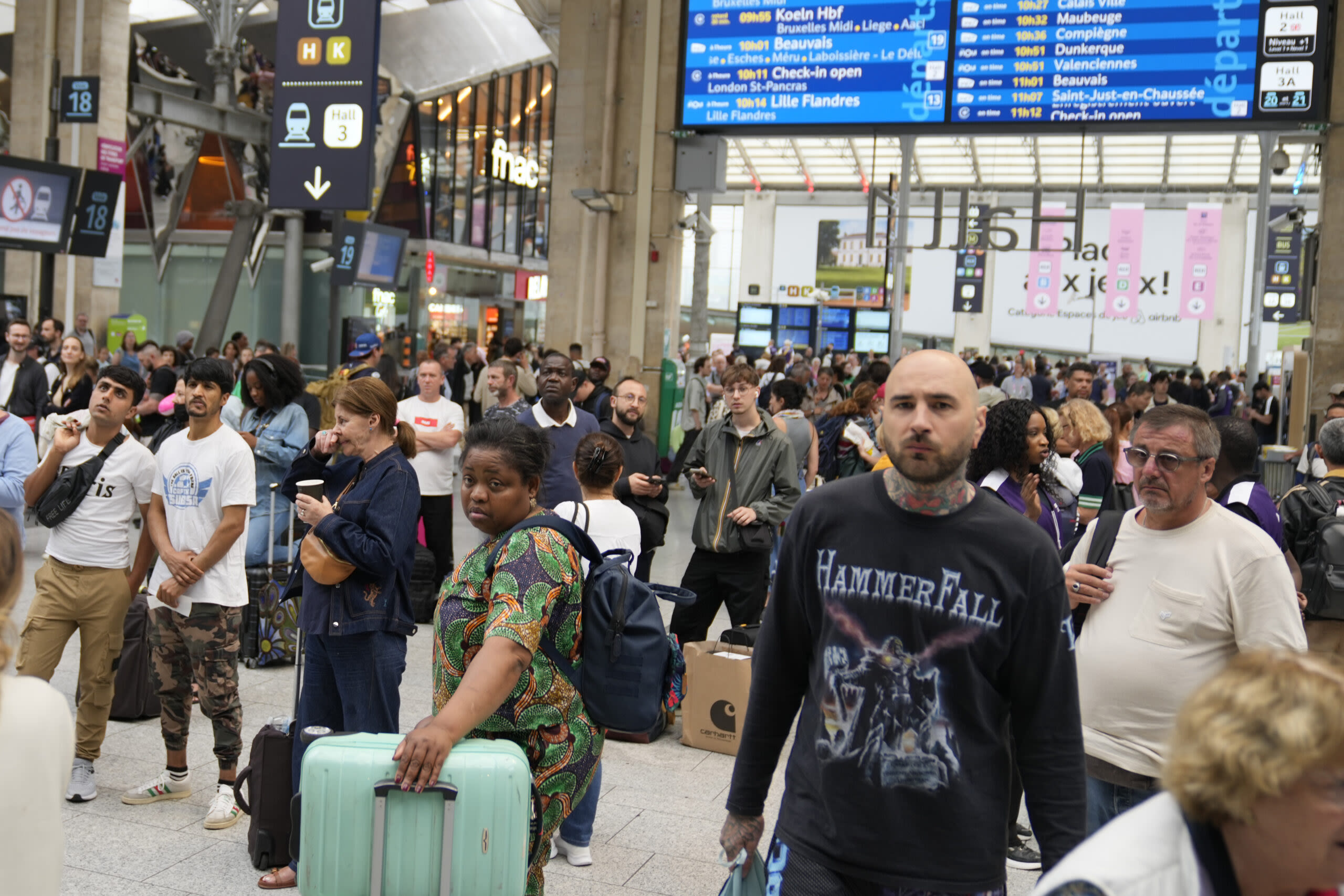 Sabotage: Arson Attacks Paralyze French Railway Network Hours Before Olympic Games Begin