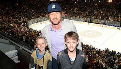 Owen Wilson cheers at L.A. soccer game with his two boys in rare video