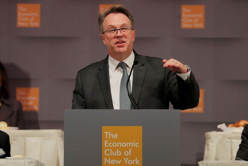 Exclusive-Fed's Williams welcomes inflation data, not ready to seek rate cuts