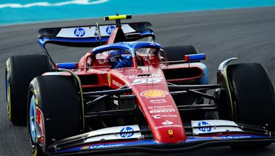 Los motivos por los que Ferrari ha incluido el azul en sus coches para el GP de Miami de F1