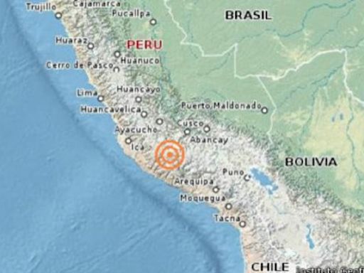 Región del sur de Perú sufre seis sismos en poco más tres horas