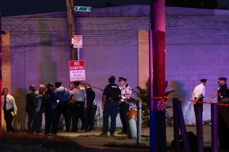 A Philadelphia police officer is shot and critically wounded in Harrowgate