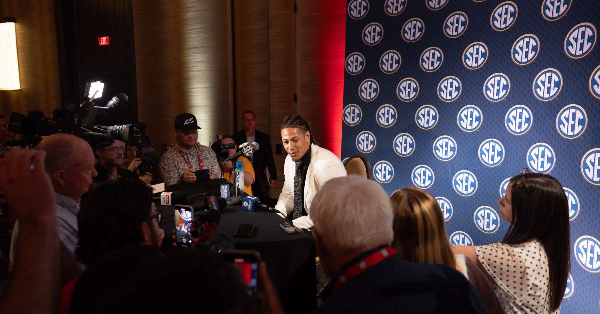 Billy Bowman Jr. at SEC Media Days