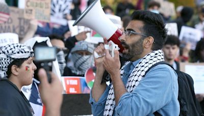 Face of protest or not, Gill says Virginia Tech 'abandoned Palestinian students'