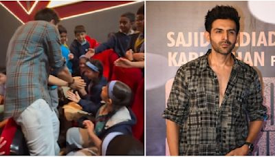 Chandu Champion: Kartik Aaryan consoles little fan who got teary-eyed upon meeting him; ‘Roti kaiko hai