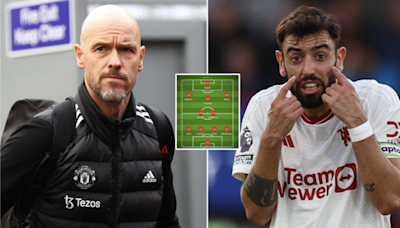 Man United's starting XI v Arsenal predicted after Ten Hag's side are given major injury boost