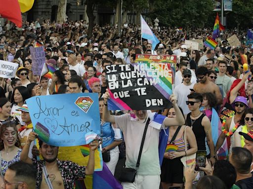 El desfile del Orgullo LGTBIQ+ 2024 en Madrid, en imágenes