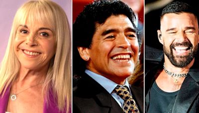 El día que Diego Maradona y Claudia Villafañe llevaron a Ricky Martín en el baúl de su auto