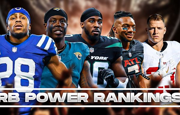 2024 NFL RB Power Rankings - McCaffrey threatened for top spot