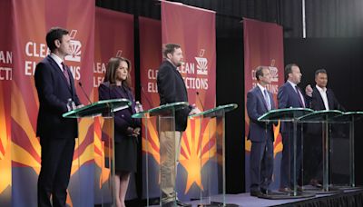 Democrat Marlene Galán-Woods defends past support for Republicans in congressional debate