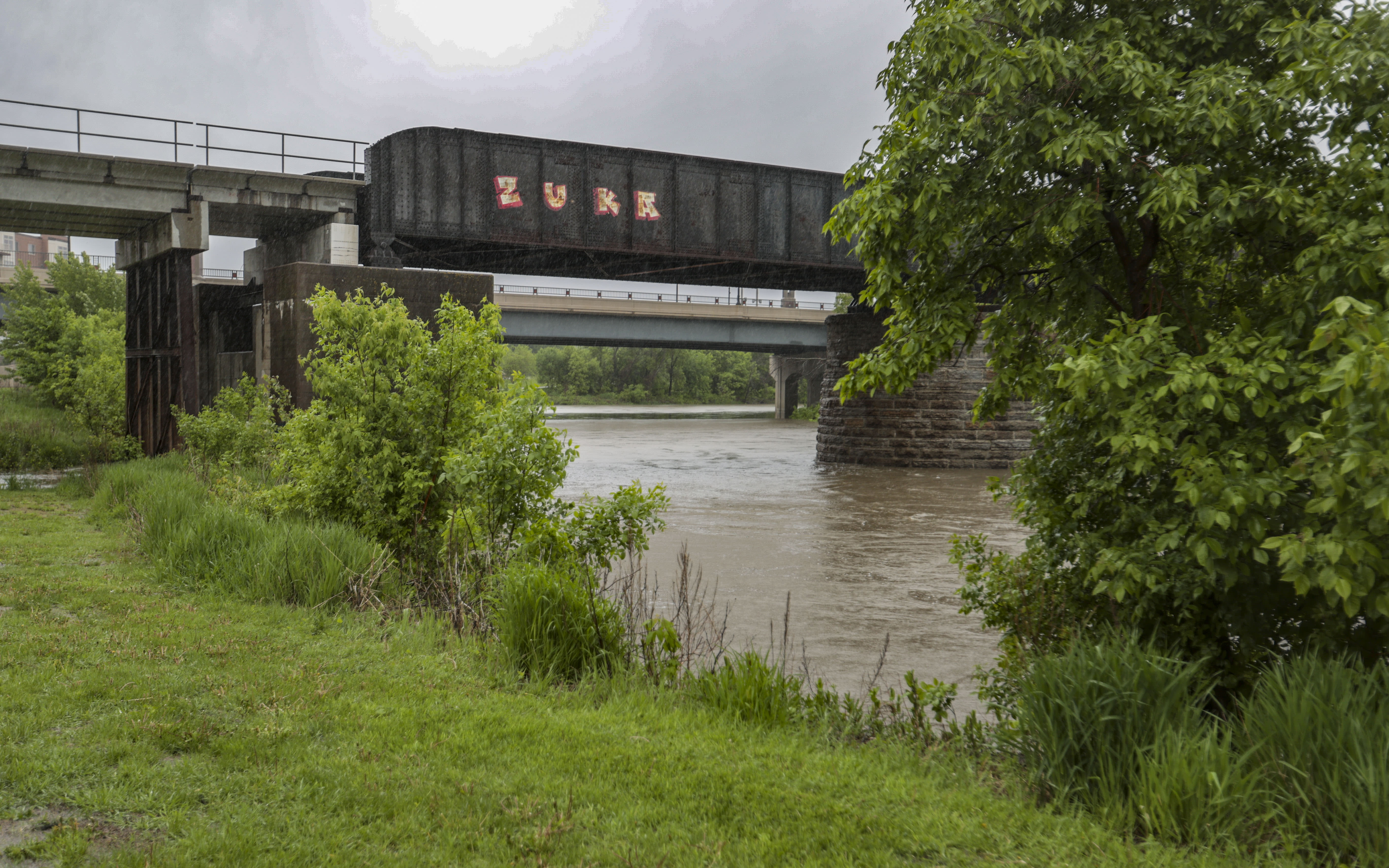 Rain brings extended flood warning for Red River in Fargo, new warning for Buffalo River