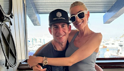 Heather Rae and Tarek El Moussa Speak Out on Christina Hall, Josh Hall Divorce...at the Airport