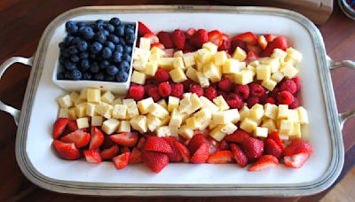 The Colorful Fruit You Need To Add To Your 4th Of July Charcuterie Board