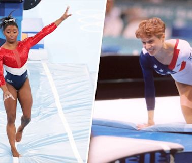 Simone Biles addresses comparisons to Kerri Strug, who famously competed while injured at Olympics