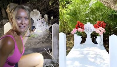 TikTok influencer cleans abandoned grave in viral video: ‘Everyone deserves a beautiful resting place’