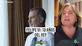 Mábel Galaz critica la sesión de fotos del rey Felipe VI por su décimo año de reinado: "Sale mal parado"