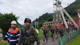 VIDEO: El Ejército ensaya técnicas de combate subterráneo en el Pozo Santiago, en Aller.